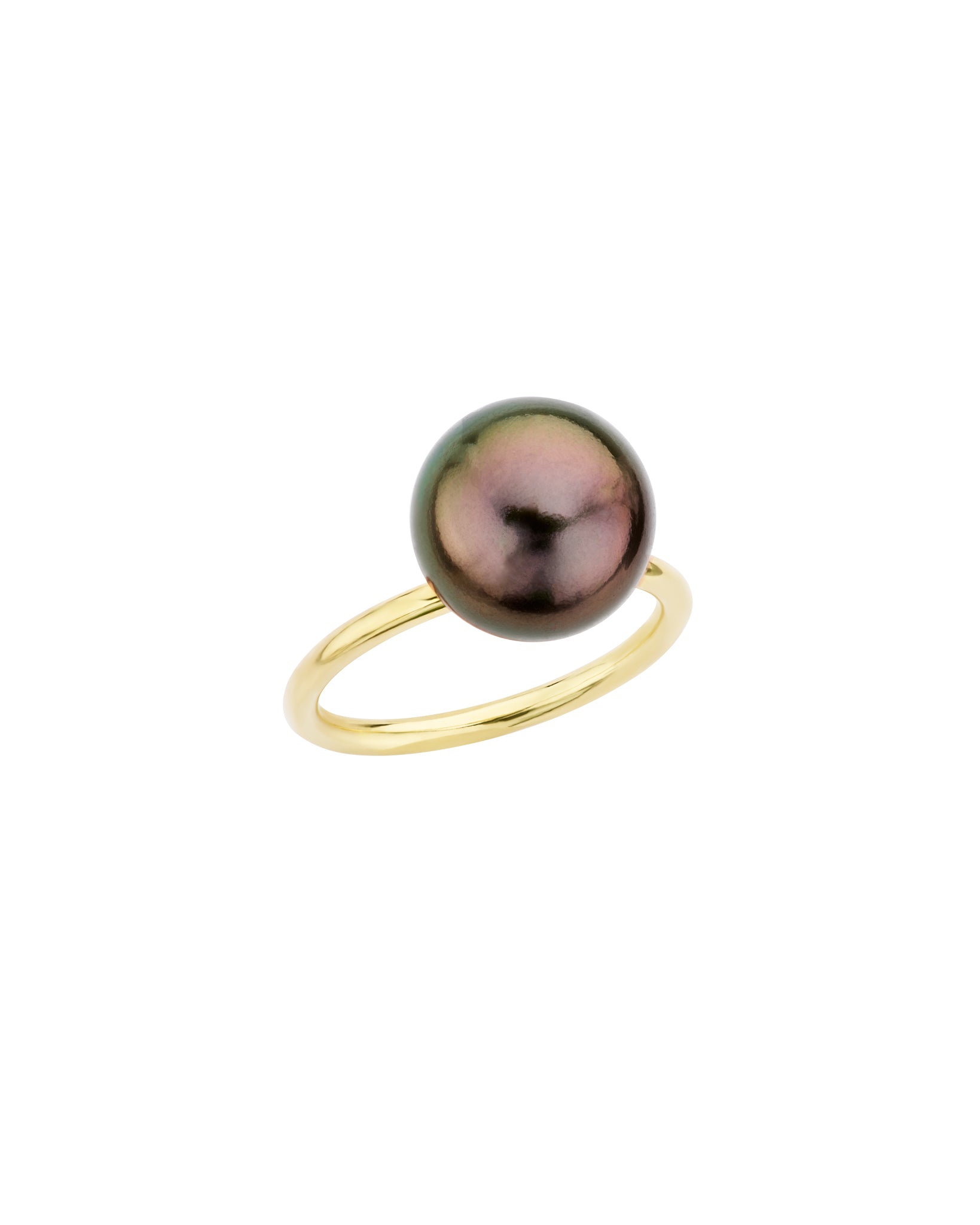 Pearl Gold Ring – Anja Eriksen