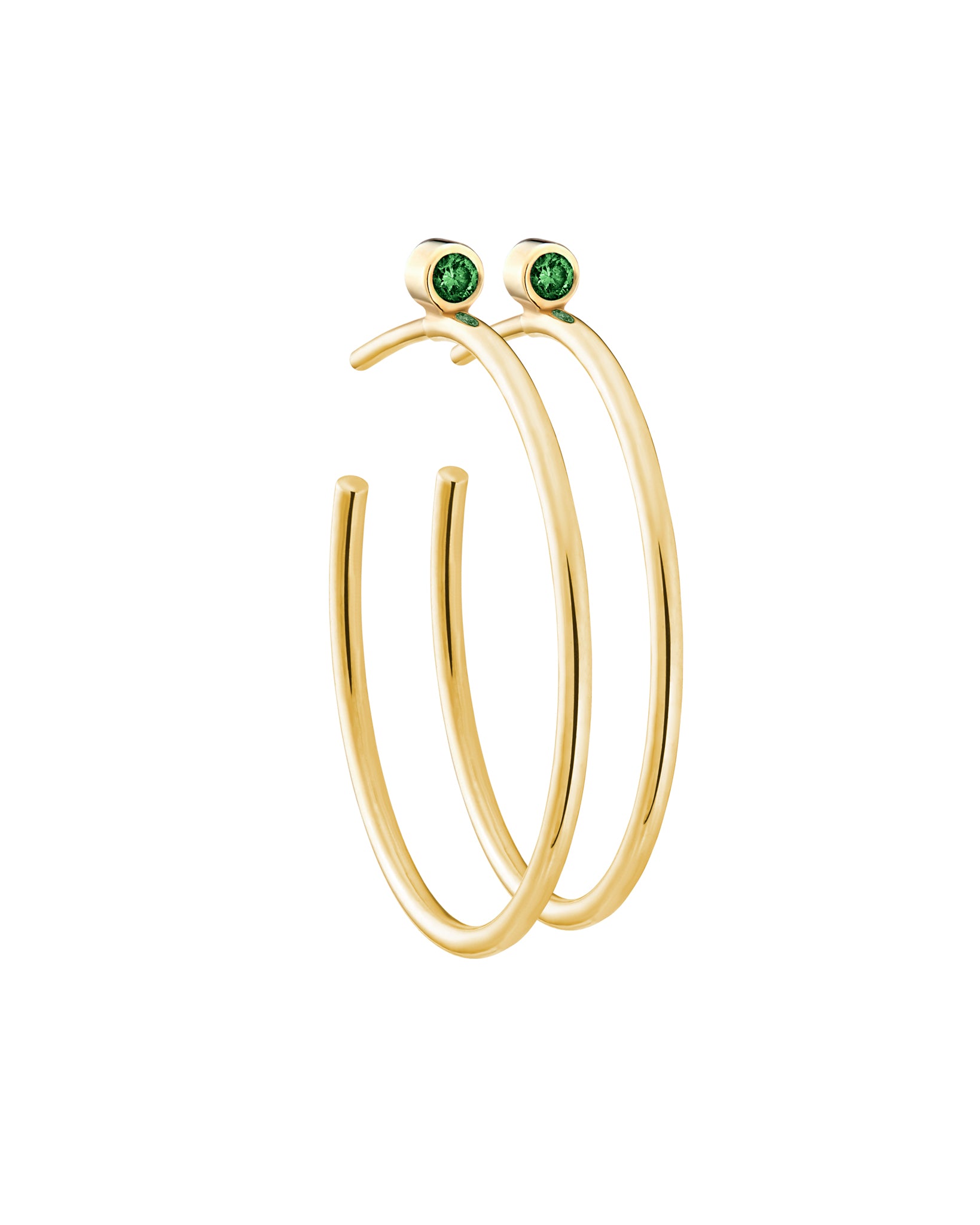 Cuba Gold Hoops Medium