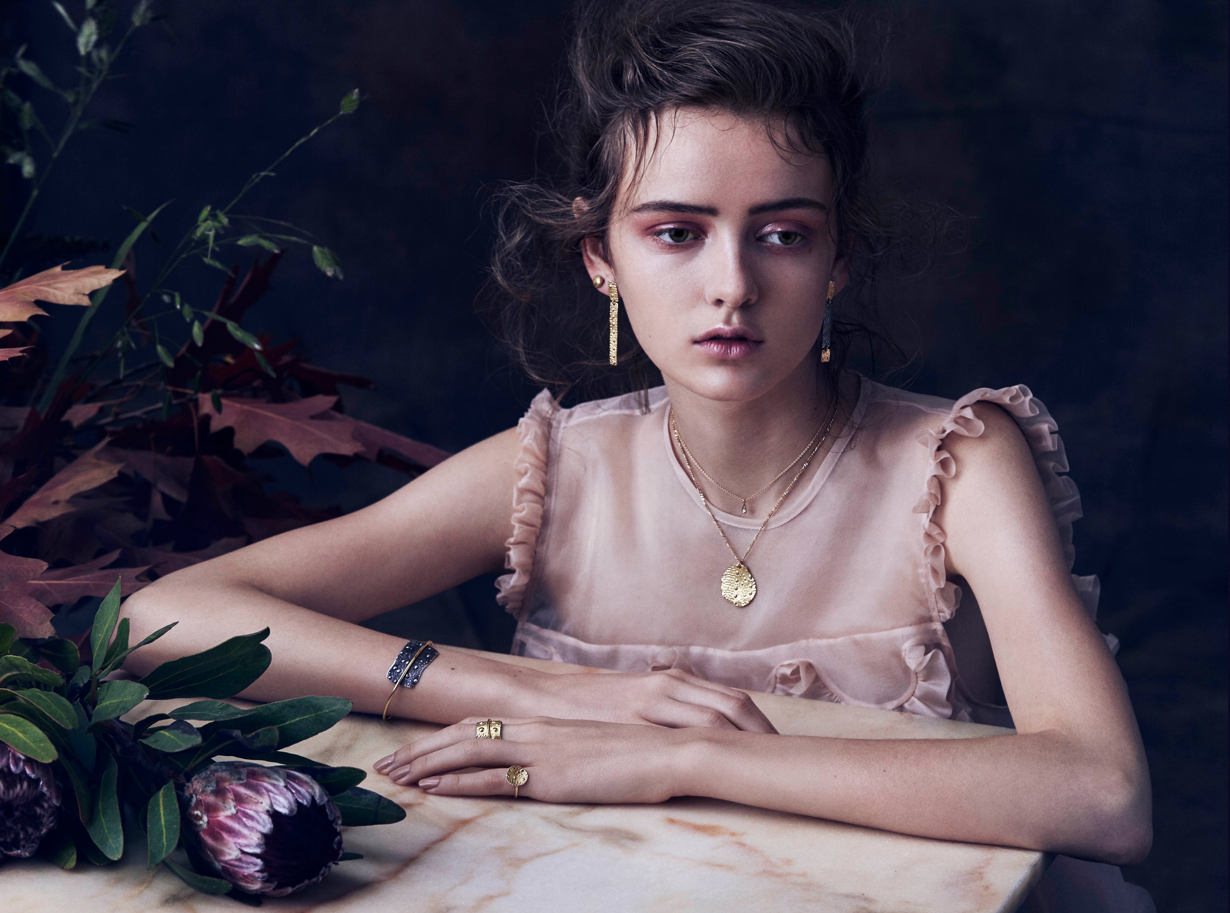 Aya Gold Necklace